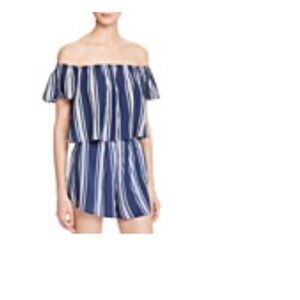 Show me your mumu navy stripe set